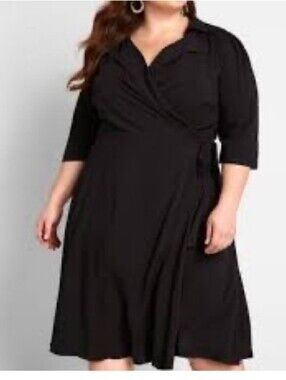 ModCloth x Collectif Sudden Serenity Wrap Dress